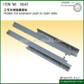 Gorgeous concealed telescopic drawer slide full extension